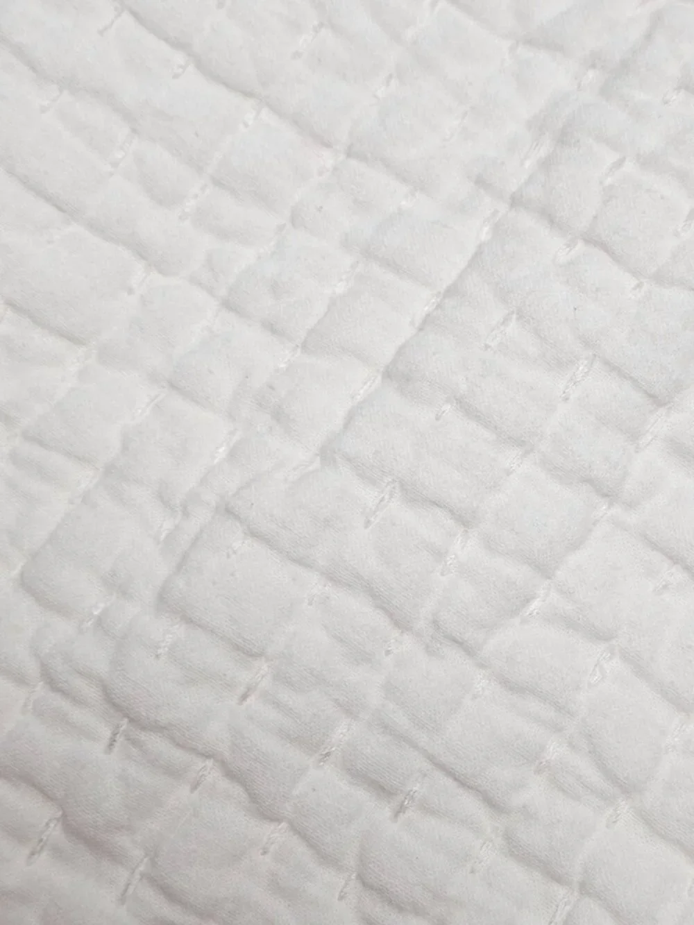 Pottery Barn White Full/ Queen Comforter Bedding Cover 2 Euro Shams Cotton Linen